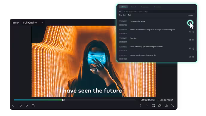 SRT Subtitle Editor Update