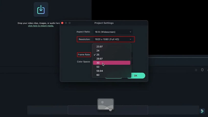 mengubah resolusi dan frame rate