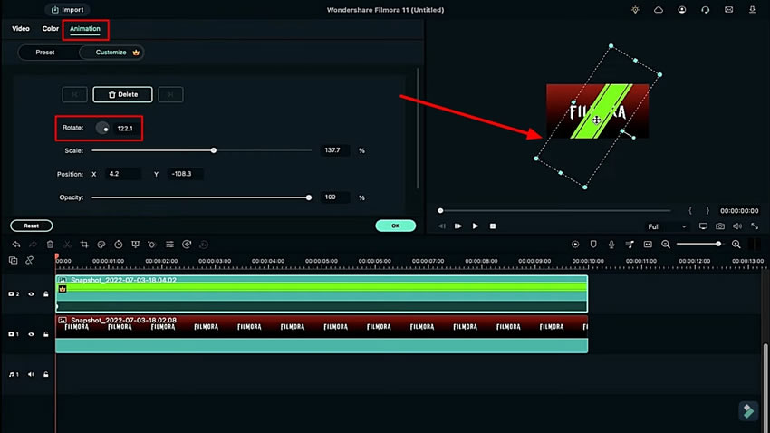 perform animations on sliders