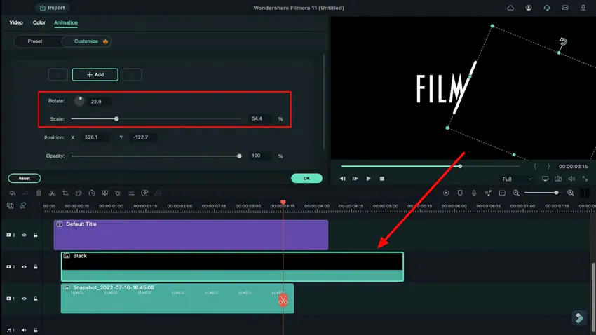 include sample color in track