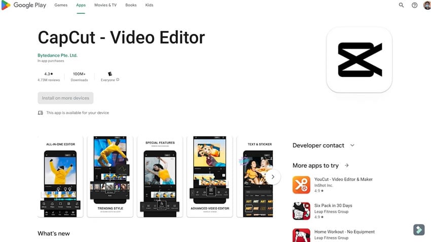 About: Guide for CapCut - Video editor (Google Play version)