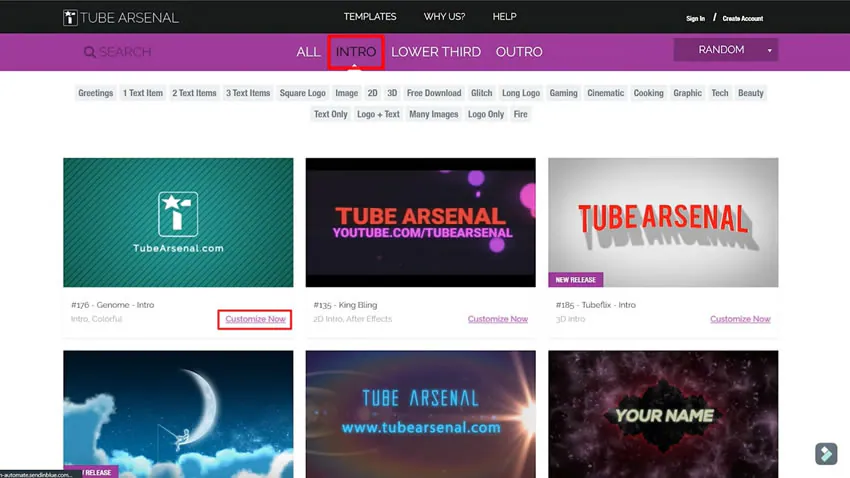 فتح المقدمات على tubearsenal