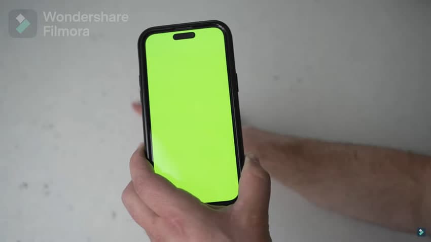 видеосъемка с использованием зеленого экрана