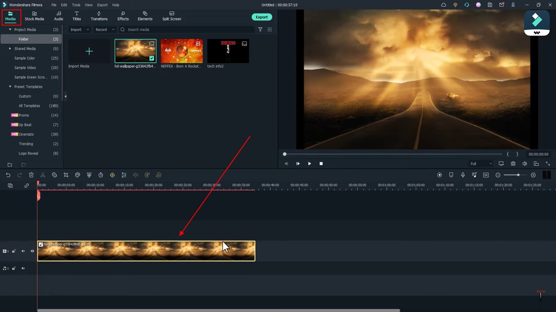 import videos and add to timeline