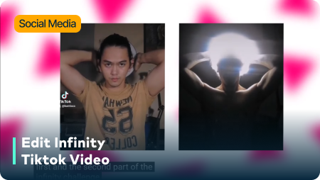 edit infinity tiktok video