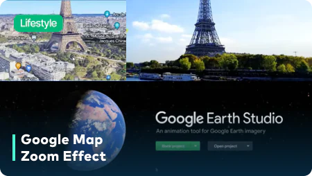 effet de zoom sur google map