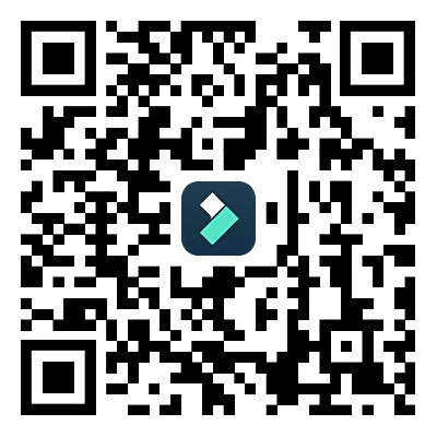 filmora mobile qrcode