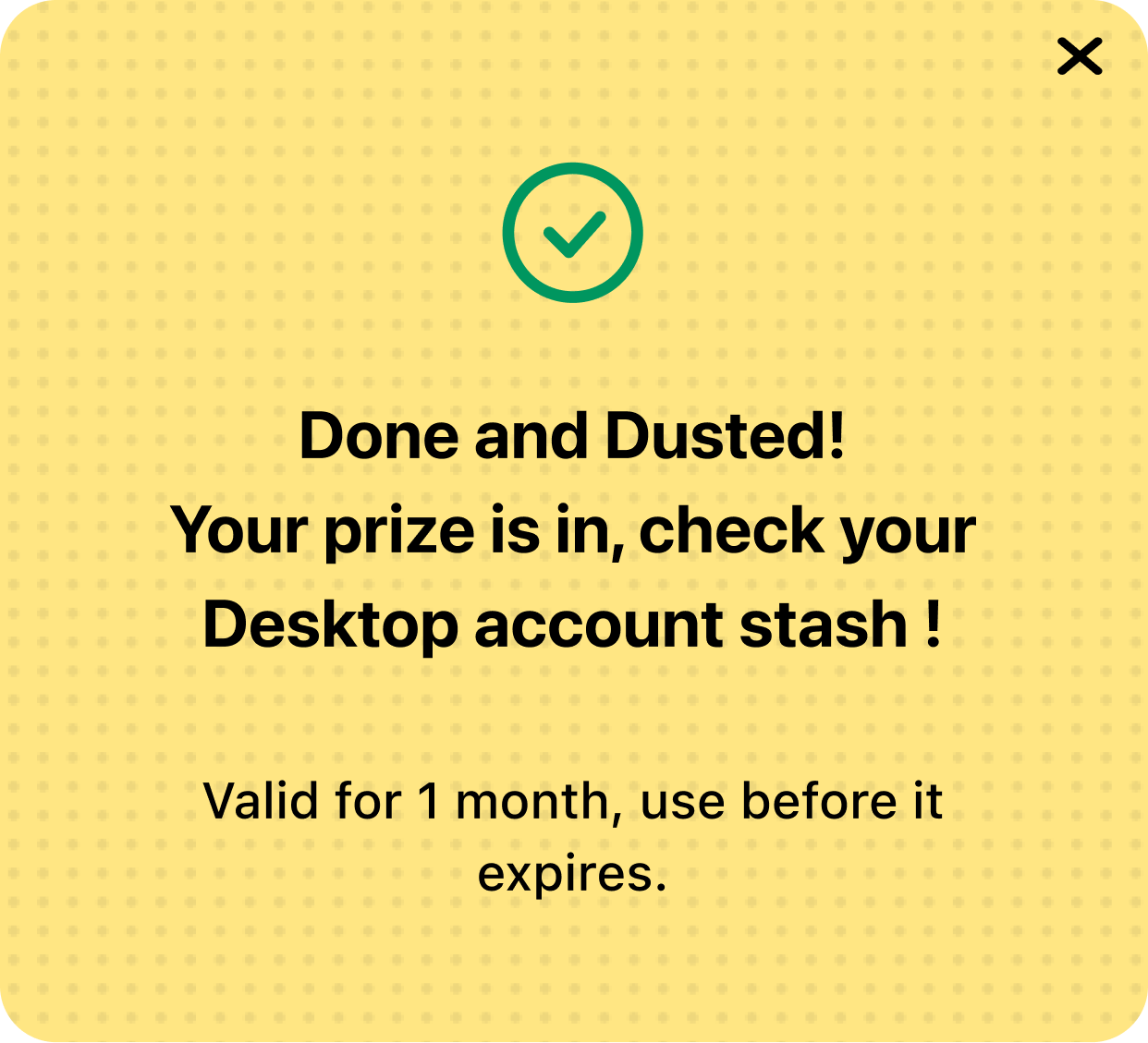 Prize Detail