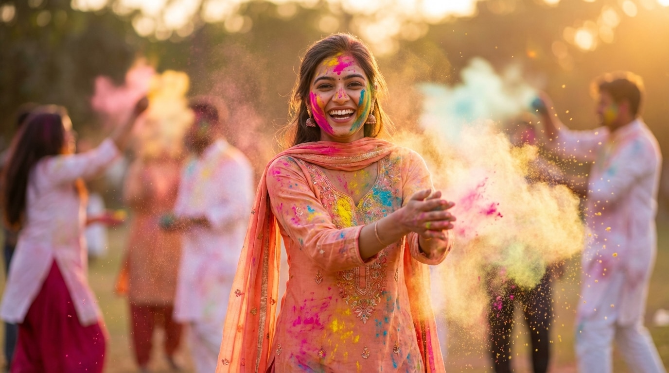 drag and drop holi video editing