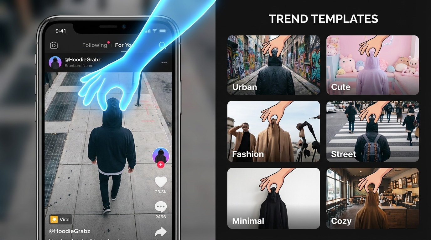 hoodie lift effect templates