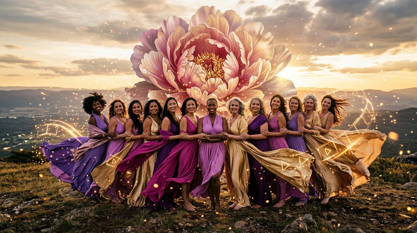 upload photos to create women's day video with AI template