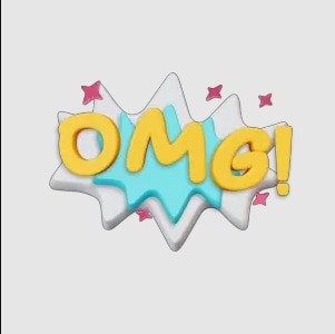 omg animated sticker