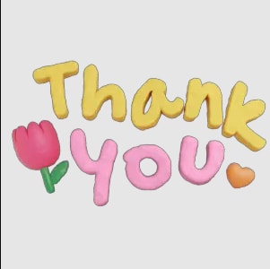 animated thank you sticker