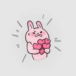 chatting bubbles sticker for vlog 02