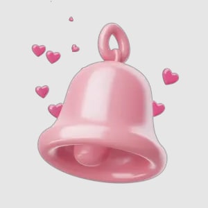 love bell sticker