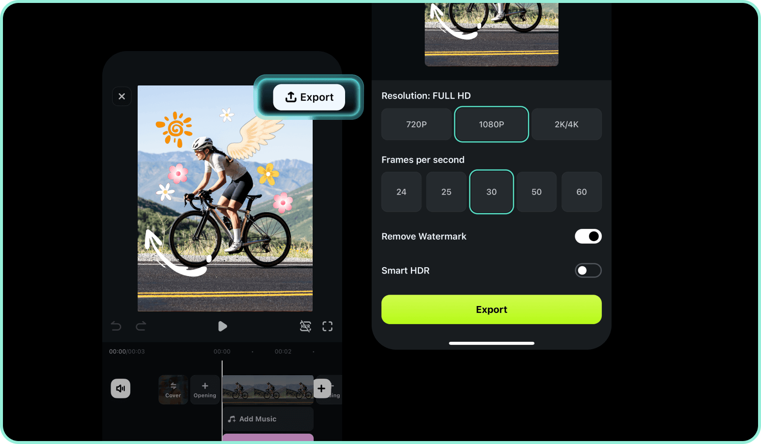 add sticker to video