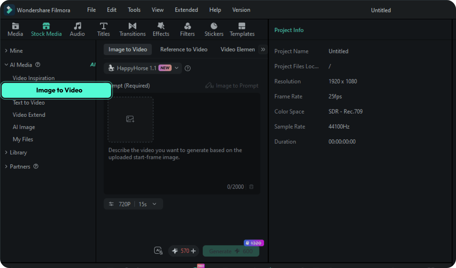 Image-to-video step 1