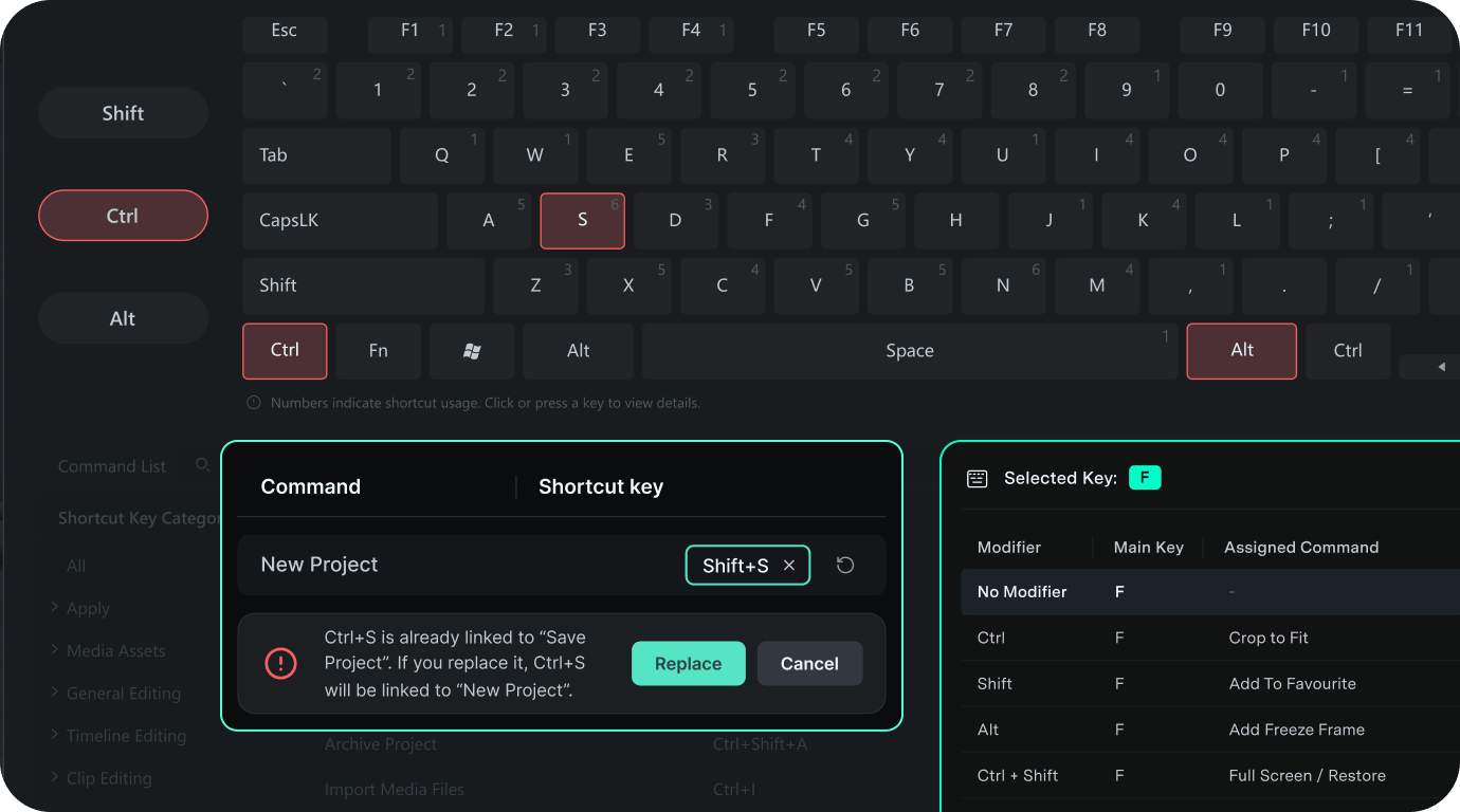 customize shortcuts with confidence
