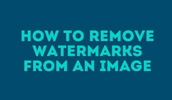 removing watermarks from photos photoshop 2019