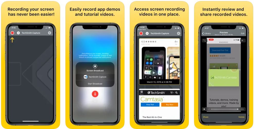 how to record iPhone screen with audio