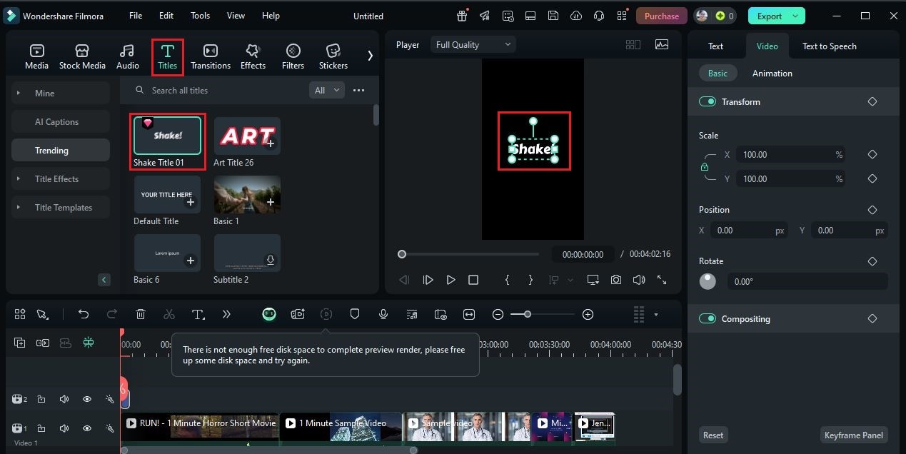add text asset