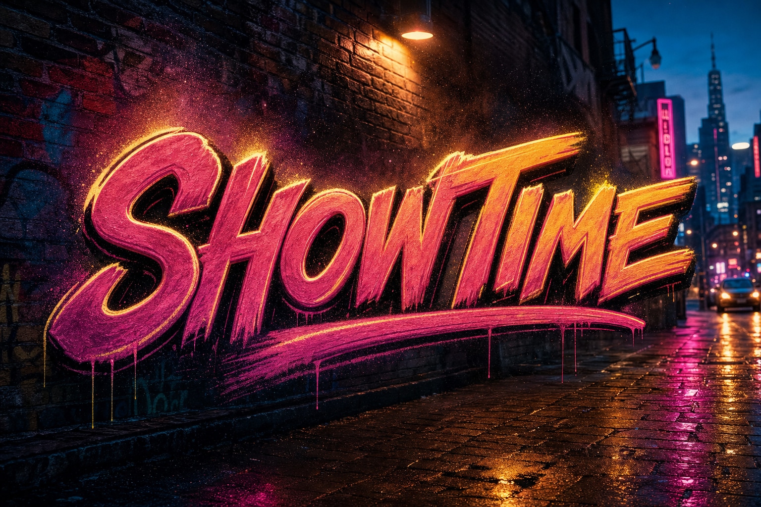 retro graffiti and comedy titles polished with Filmora creative assets
