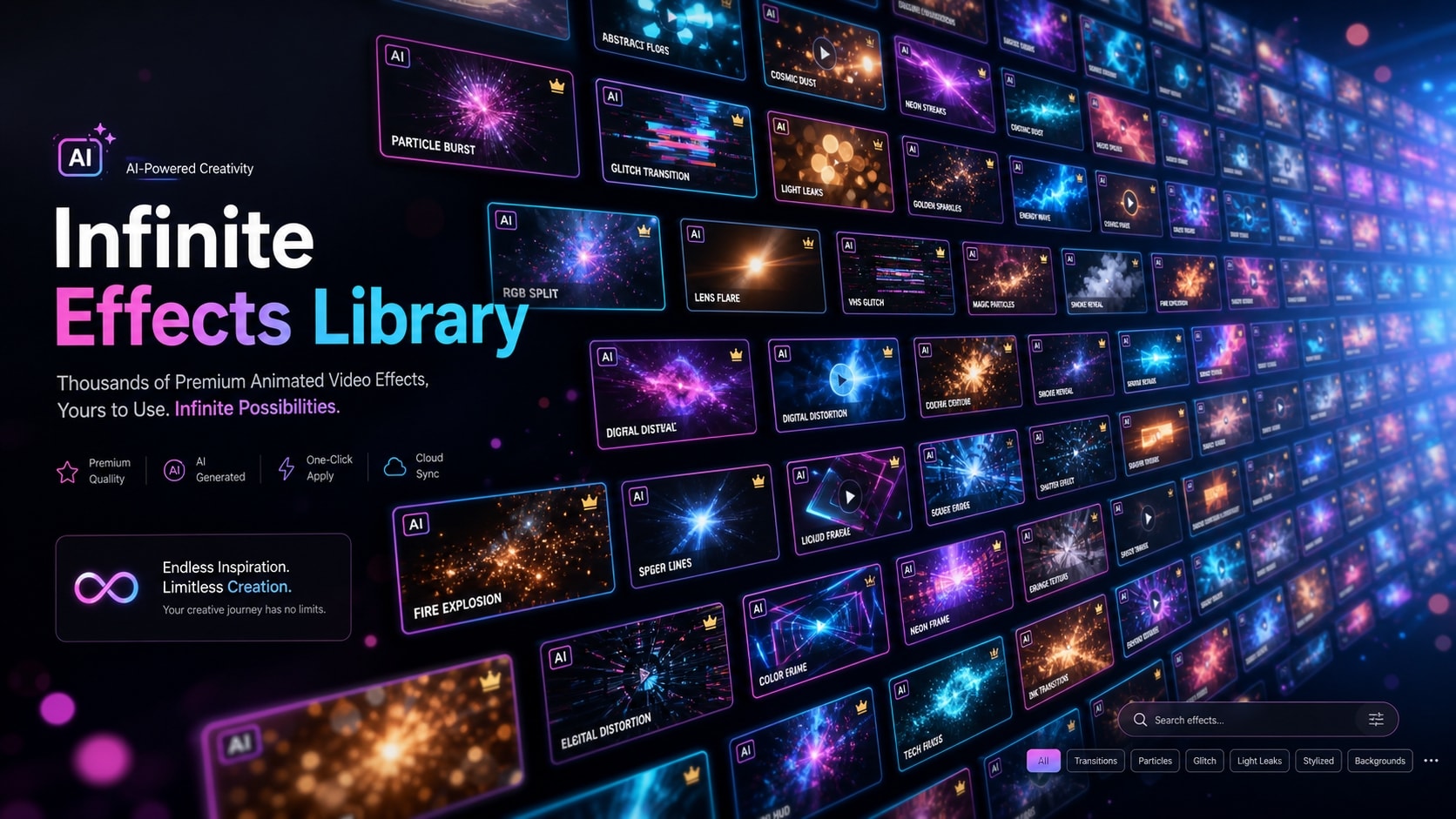 Explore animated effects for videos in Filmora
