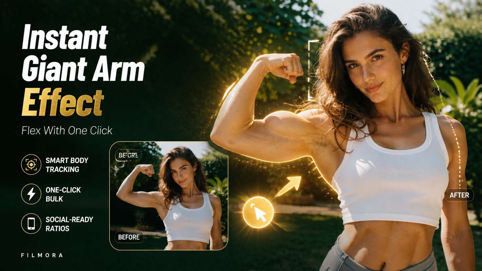 Muscle transformation preview