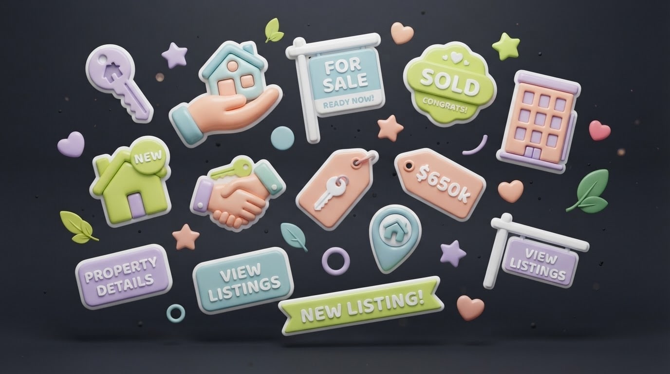 Generate Custom Real Estate Stickers With AI