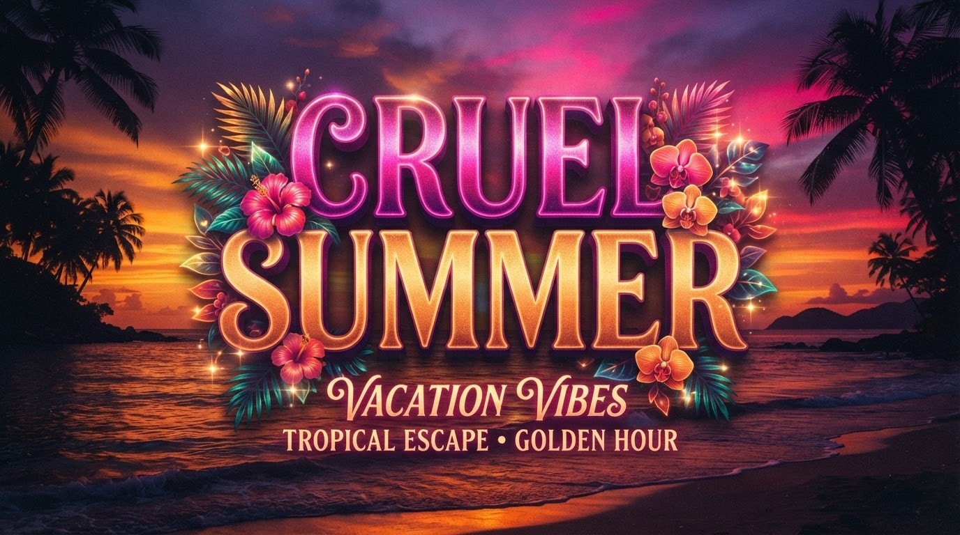 Customize Your Next Summer Text Aesthetic