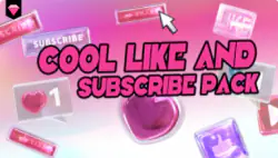 Cool Like And Subscribe Pack