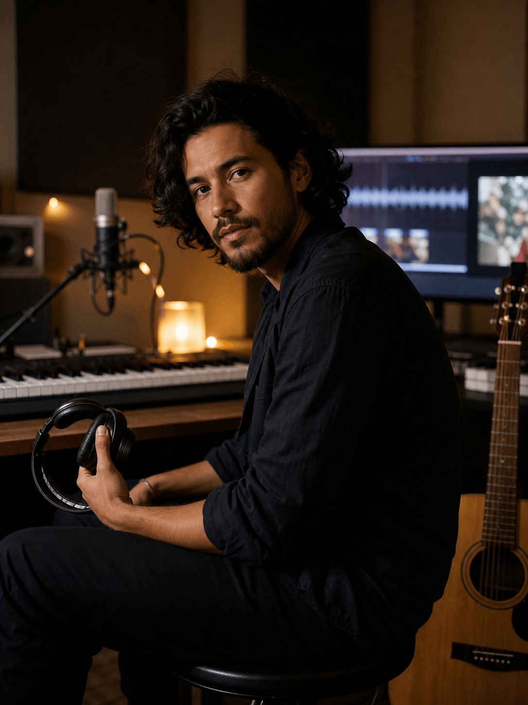Ryan Cooper, an independent musician creating music videos