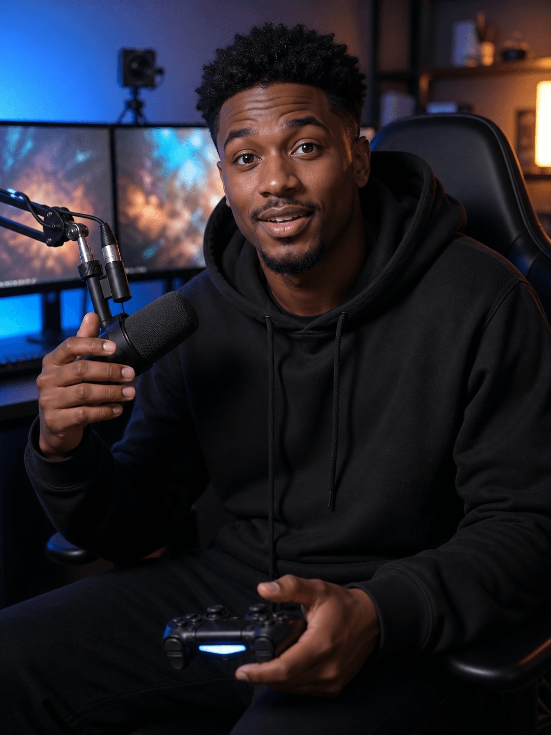 Tyler Scott, a gaming creator creating gaming videos