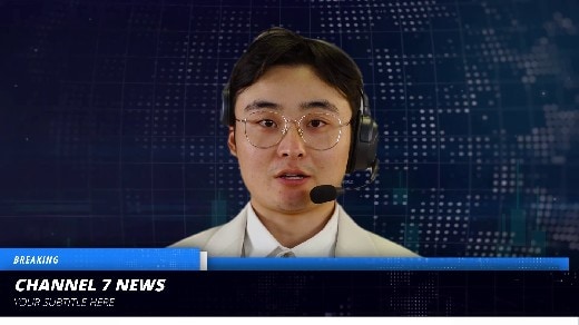 stocks news video background template