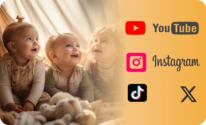 share your ai baby videos