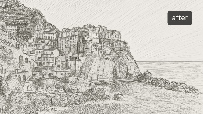 ai sketch filter