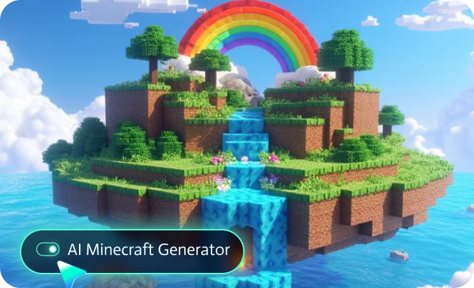 filmora ai minecraft generator