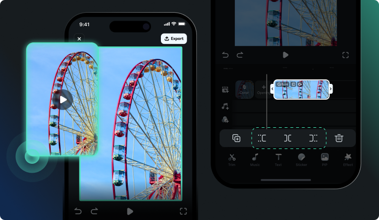 import video to boomerang video maker app