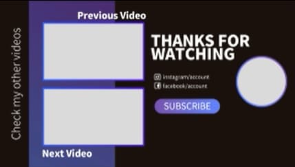 camping gadgets sales video template