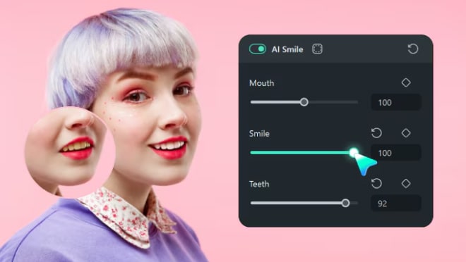 AI Smile Filter