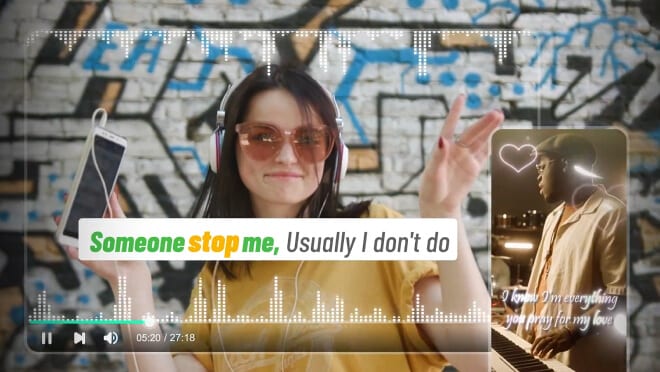 Lyric Video Maker