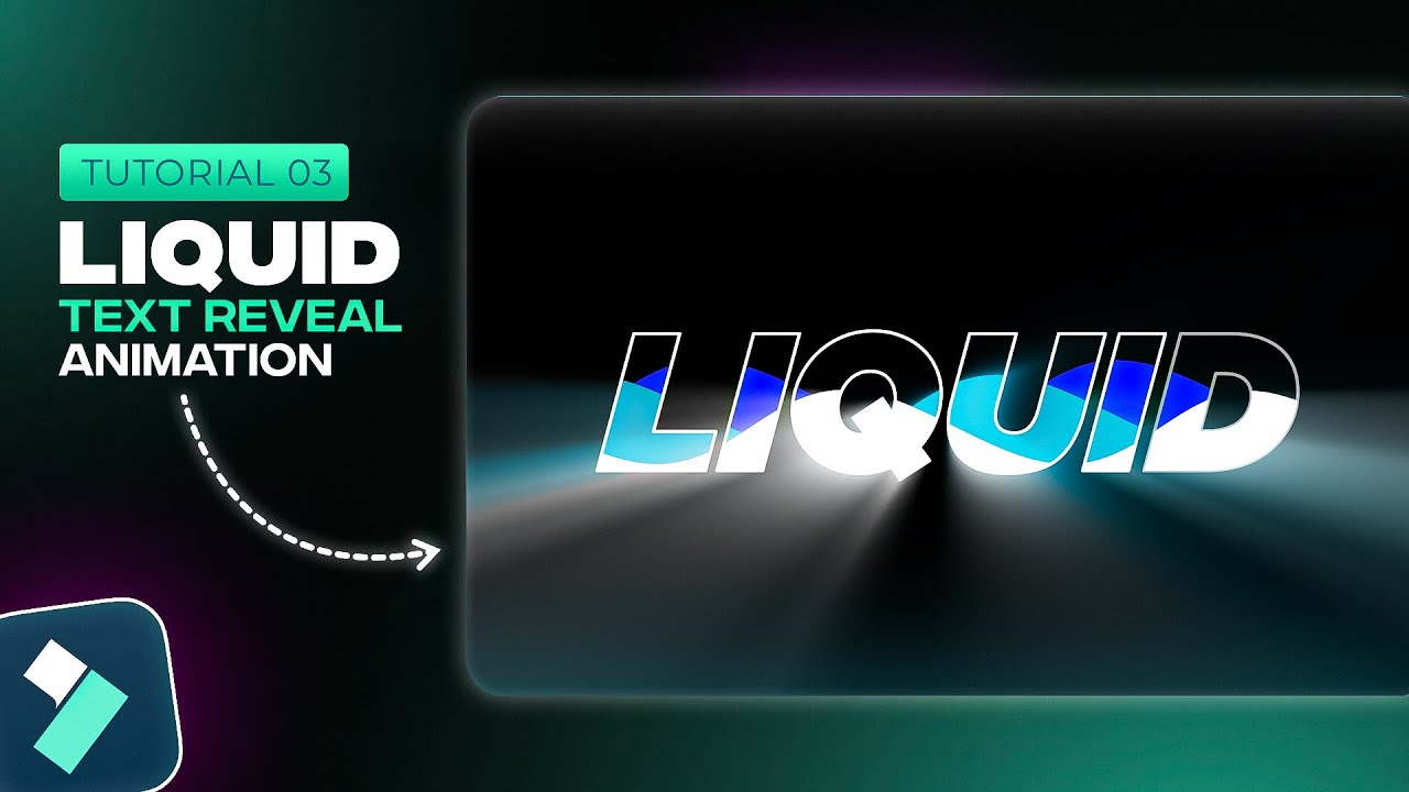 How to Create a Stunning Liquid Text Animation?