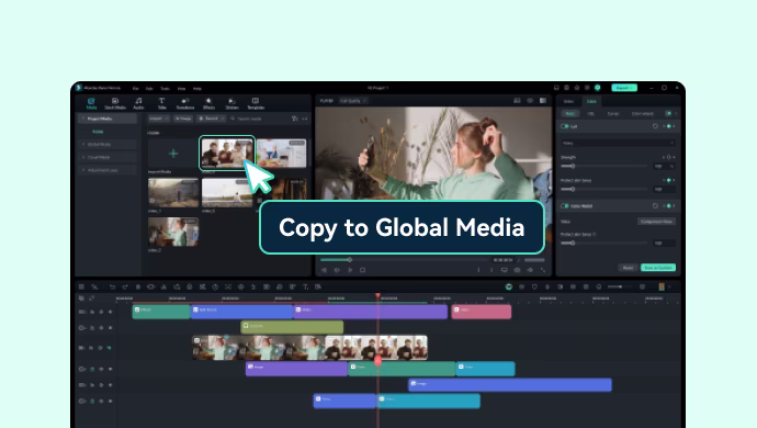 Copying Project Media