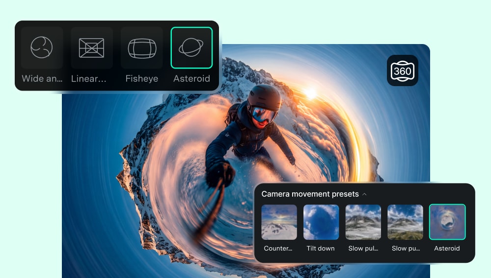 360 Video Reframing