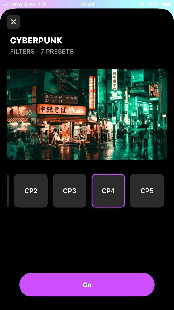 Cyberpunk filter 4