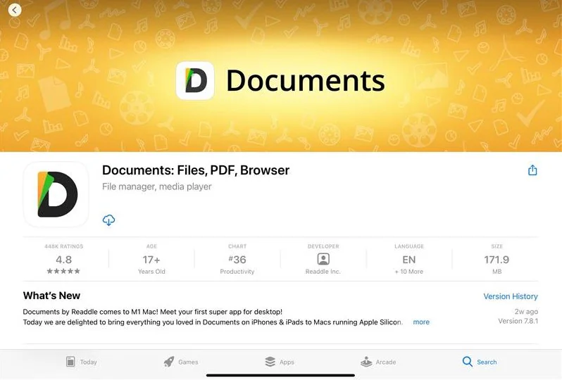 documents-app-ipad