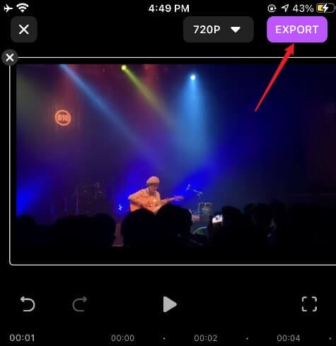 how to reverse video on imovie iphone