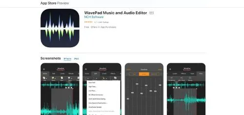 WavePad Music and Audio Editor