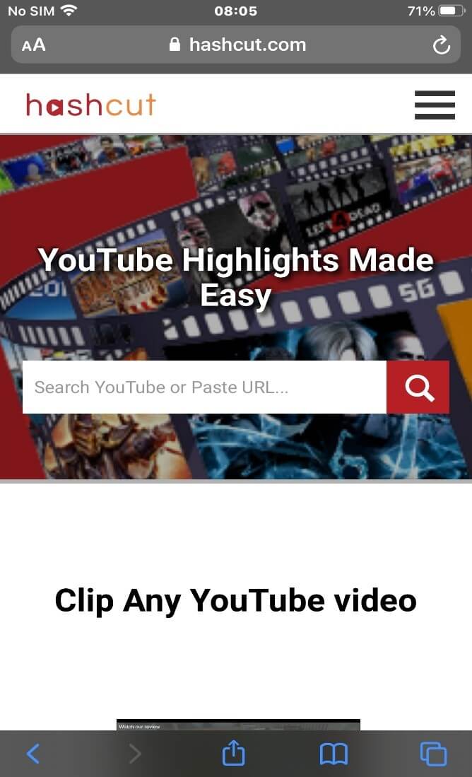 video cutter online you tube