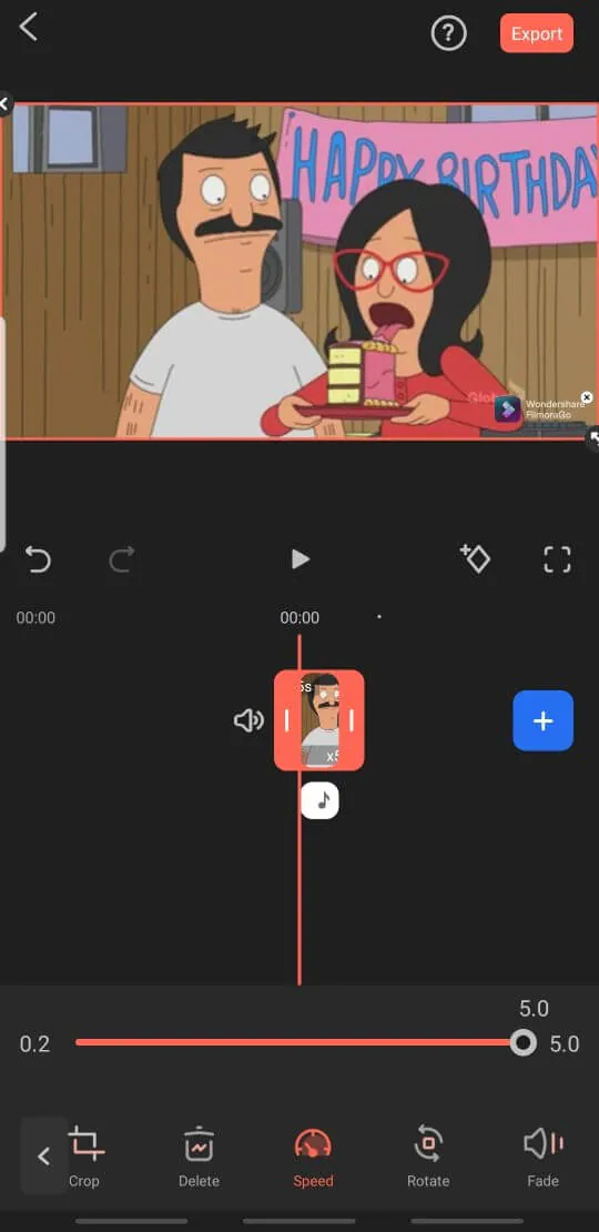 how to speed up the video